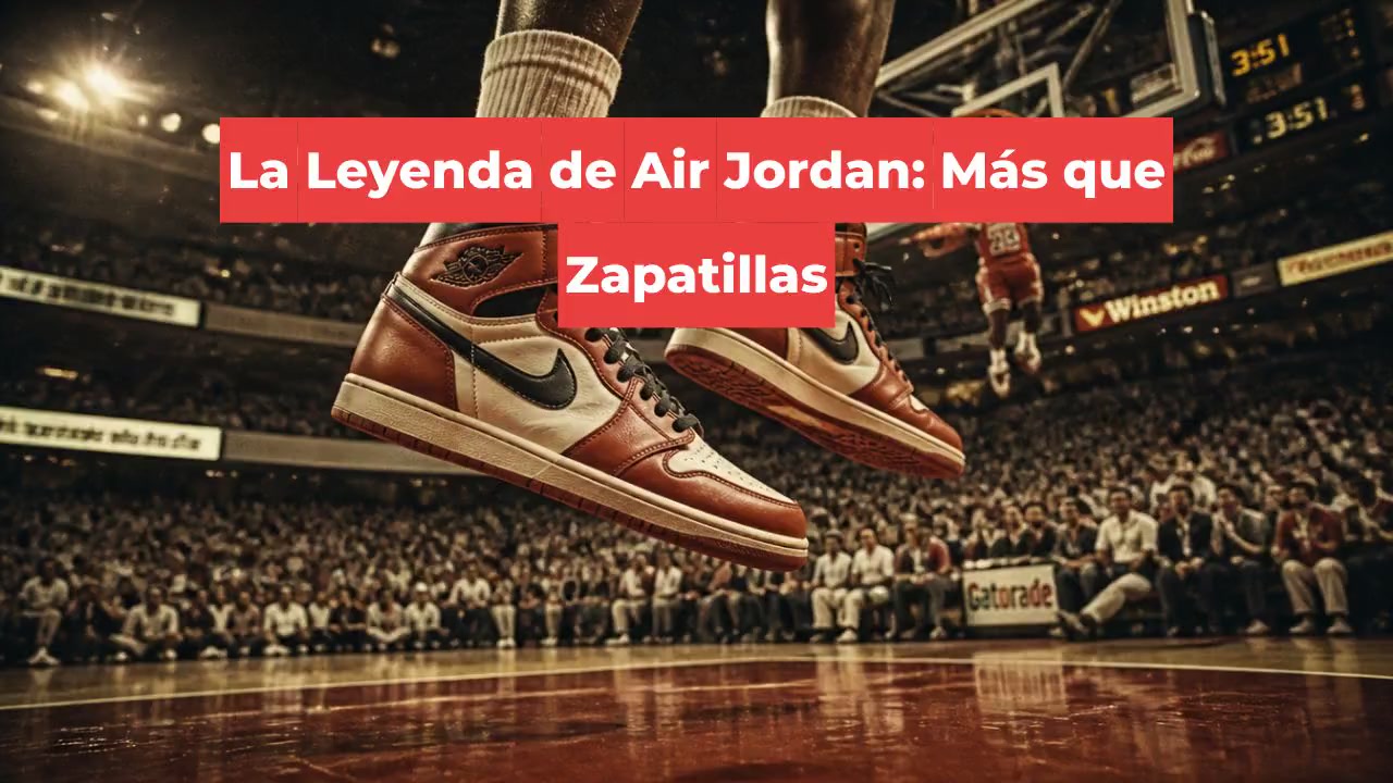 La Leyenda de Air Jordan: Más que Zapatillas