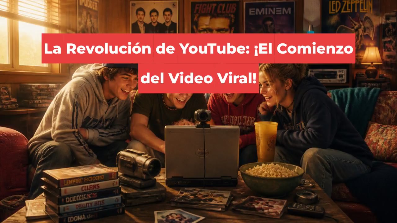 La Revolución de YouTube: ¡El Comienzo del Video Viral!