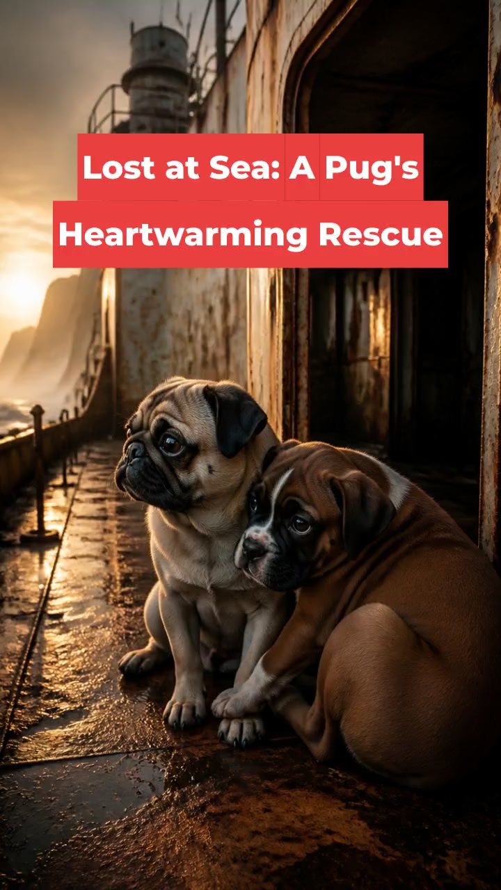 Lost at Sea: A Pug's Heartwarming Rescue