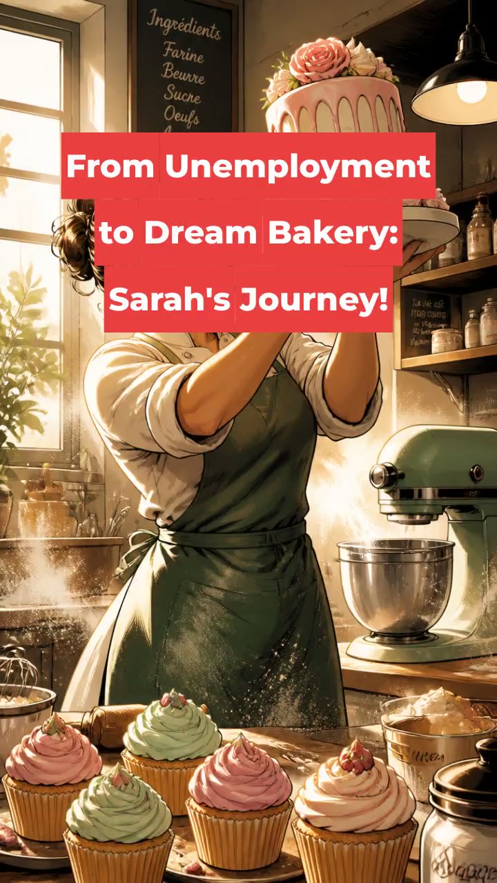 From Unemployment to Dream Bakery: Sarah's Journey!