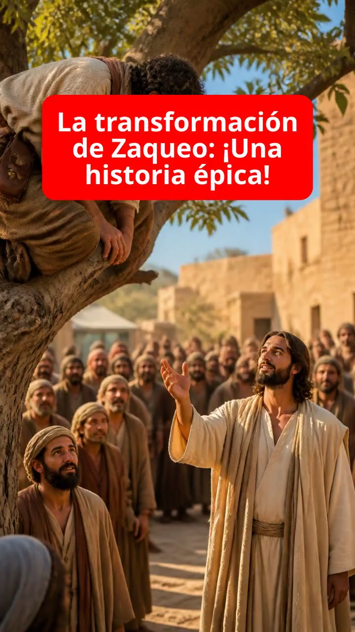 La transformación de Zaqueo: ¡Una historia épica!