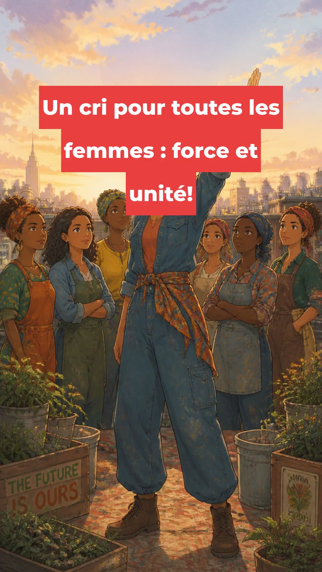 Un cri pour toutes les femmes : force et unité!