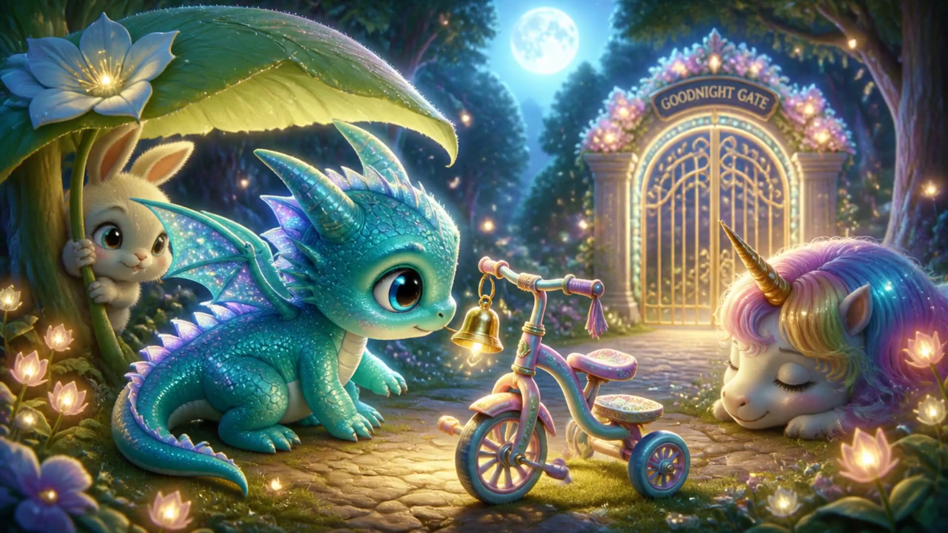 Join Sparkles on a Magical Bedtime Adventure!