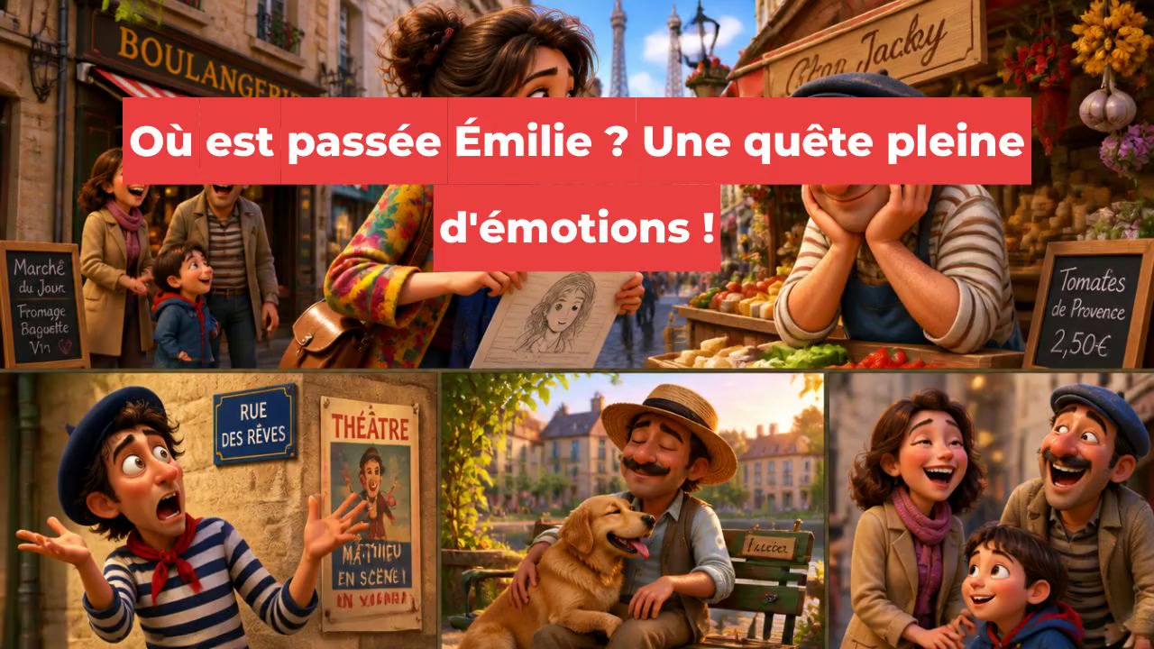 Où est passée Émilie ? Une quête pleine d'émotions !