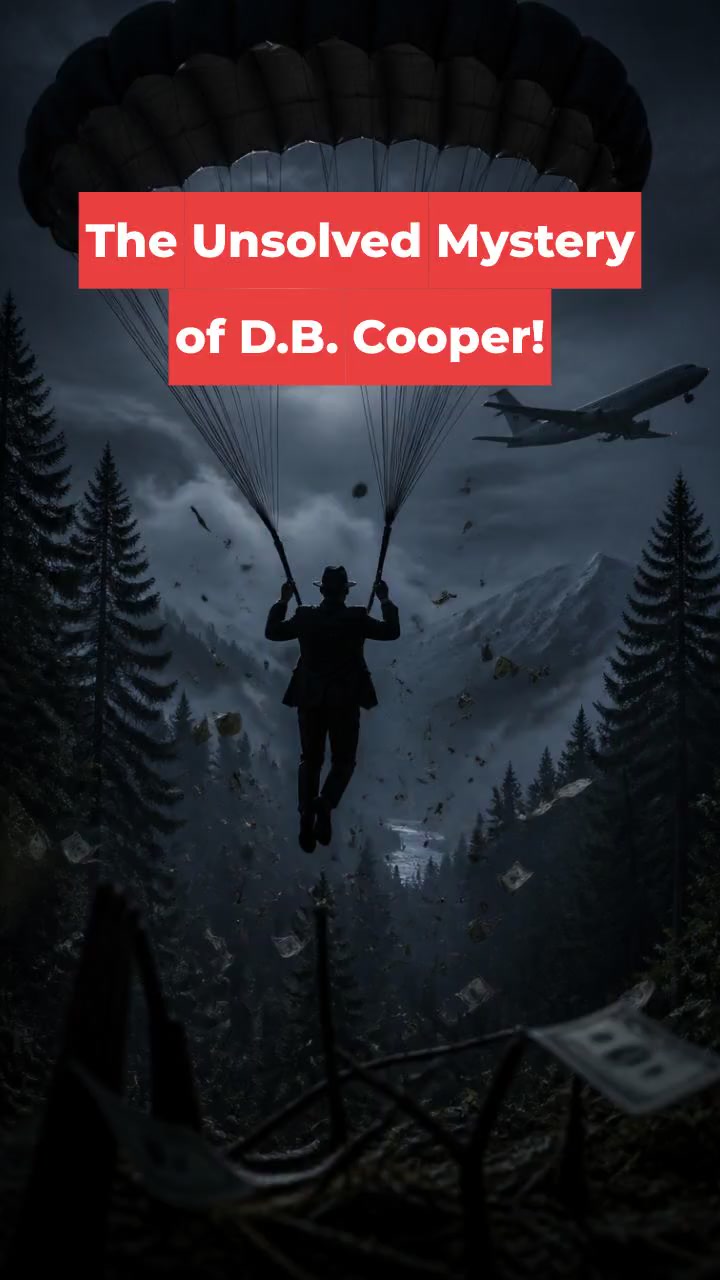The Unsolved Mystery of D.B. Cooper!