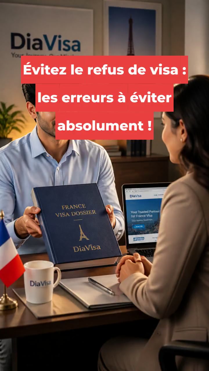Évitez le refus de visa : les erreurs à éviter absolument !