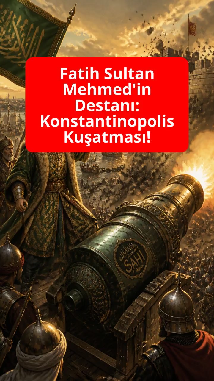 Fatih Sultan Mehmed'in Destanı: Konstantinopolis Kuşatması!