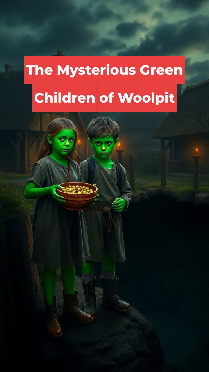 The Mysterious Green Children of Woolpit