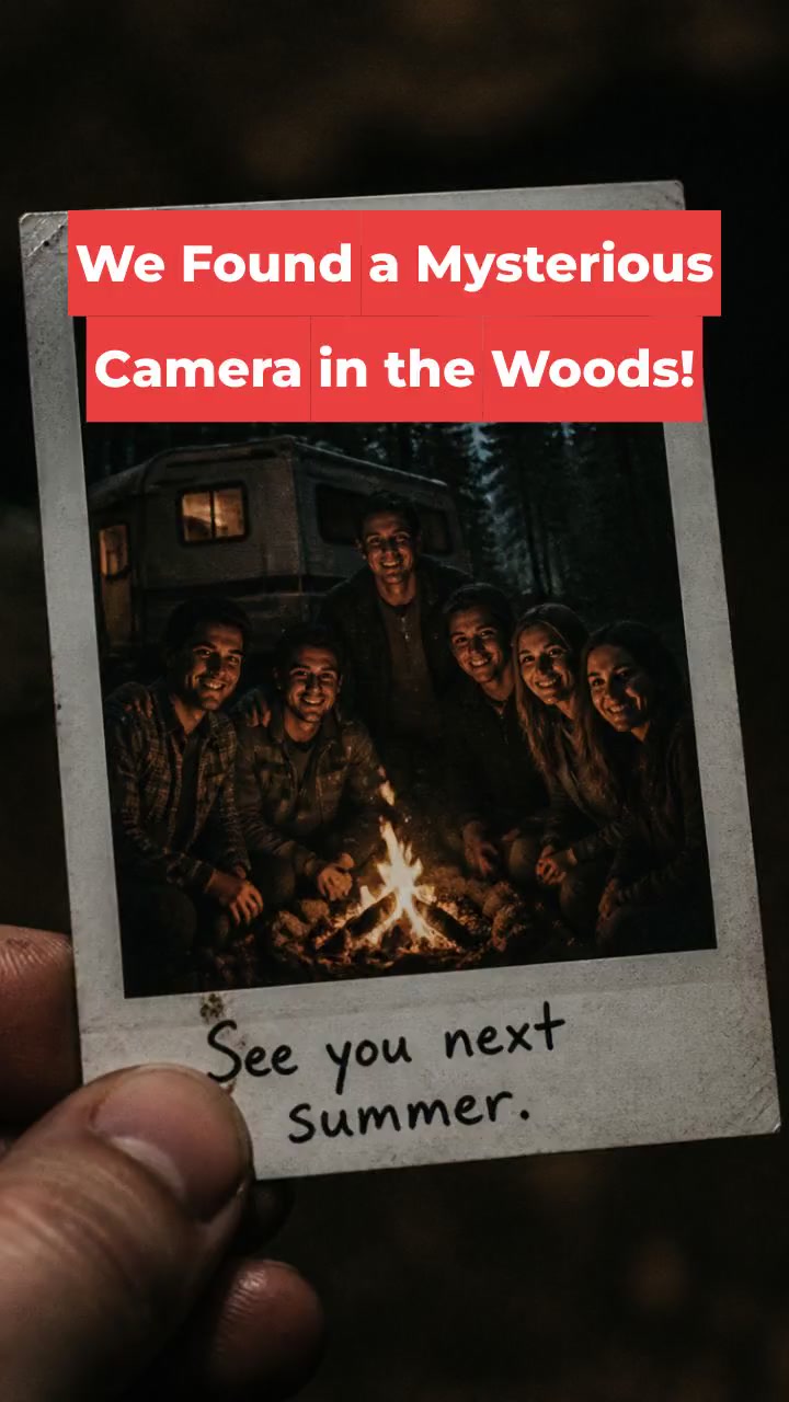 We Found a Mysterious Camera in the Woods!