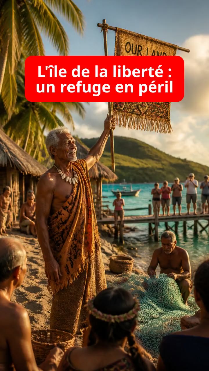 L'île de la liberté : un refuge en péril