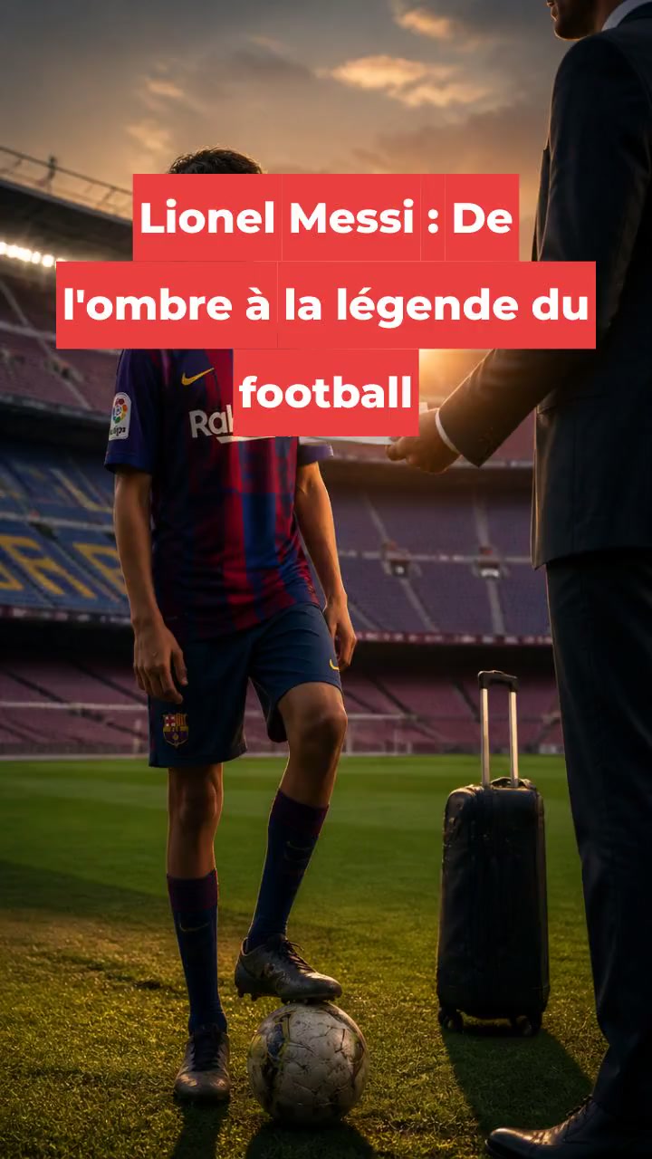 Lionel Messi : De l'ombre à la légende du football