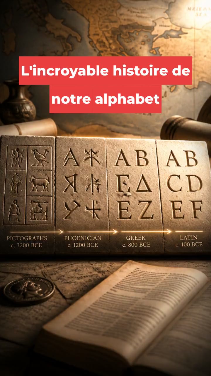 L'incroyable histoire de notre alphabet