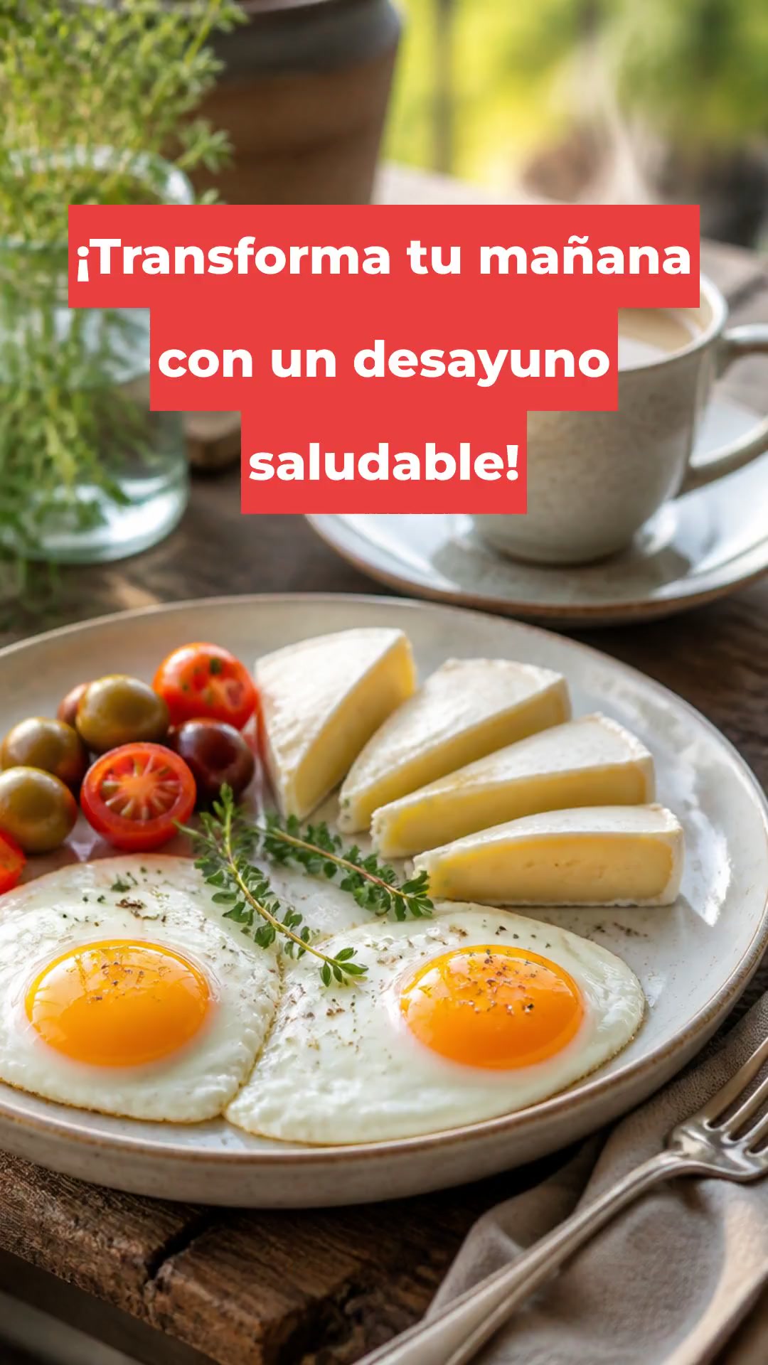 ¡Transforma tu mañana con un desayuno saludable!