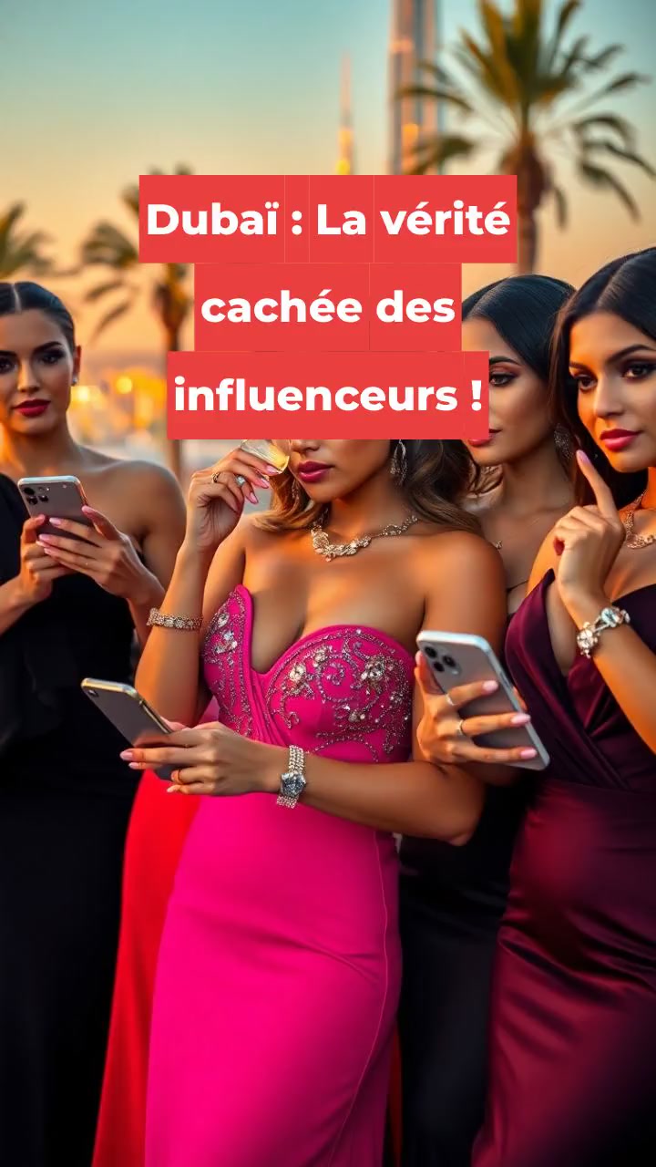 Dubaï : La vérité cachée des influenceurs !
