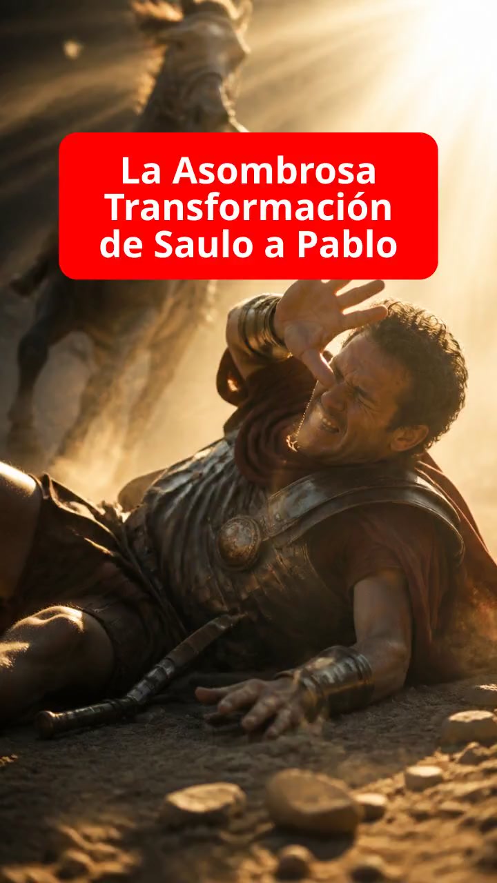 La Asombrosa Transformación de Saulo a Pablo