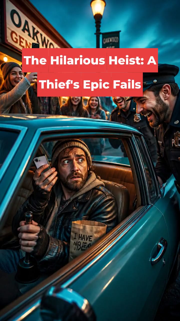 The Hilarious Heist: A Thief's Epic Fails