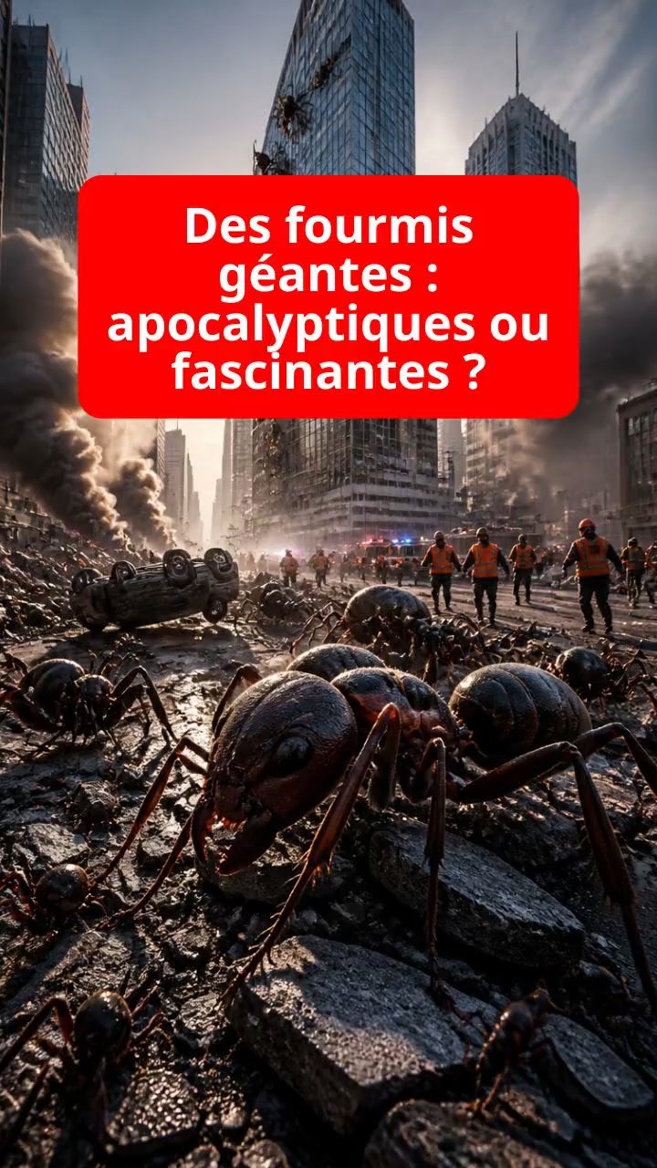Des fourmis géantes : apocalyptiques ou fascinantes ?