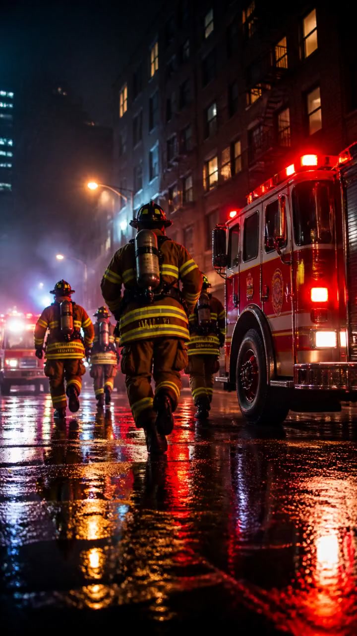 Héroïsme de nuit : Les pompiers à l'appel !