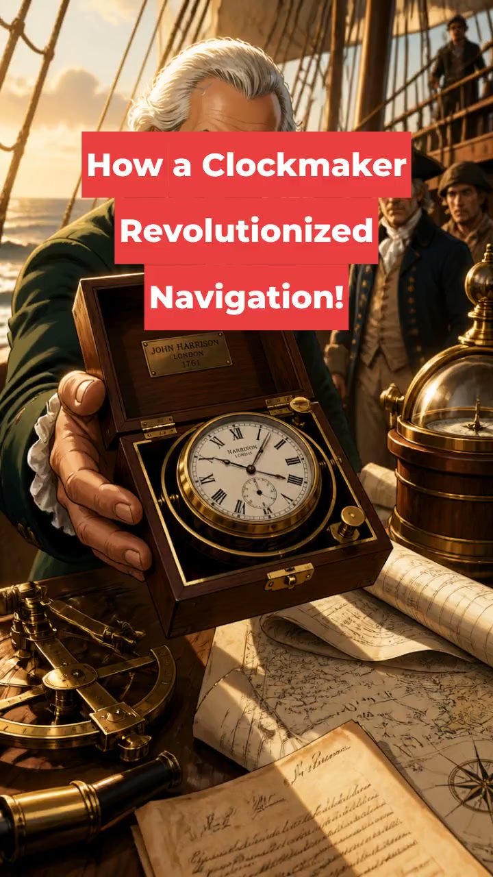 How a Clockmaker Revolutionized Navigation!