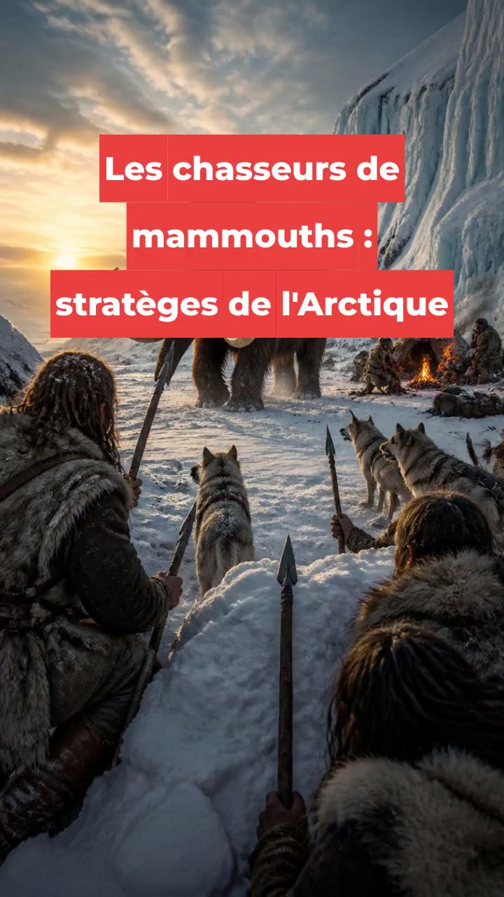 Les chasseurs de mammouths : stratèges de l'Arctique