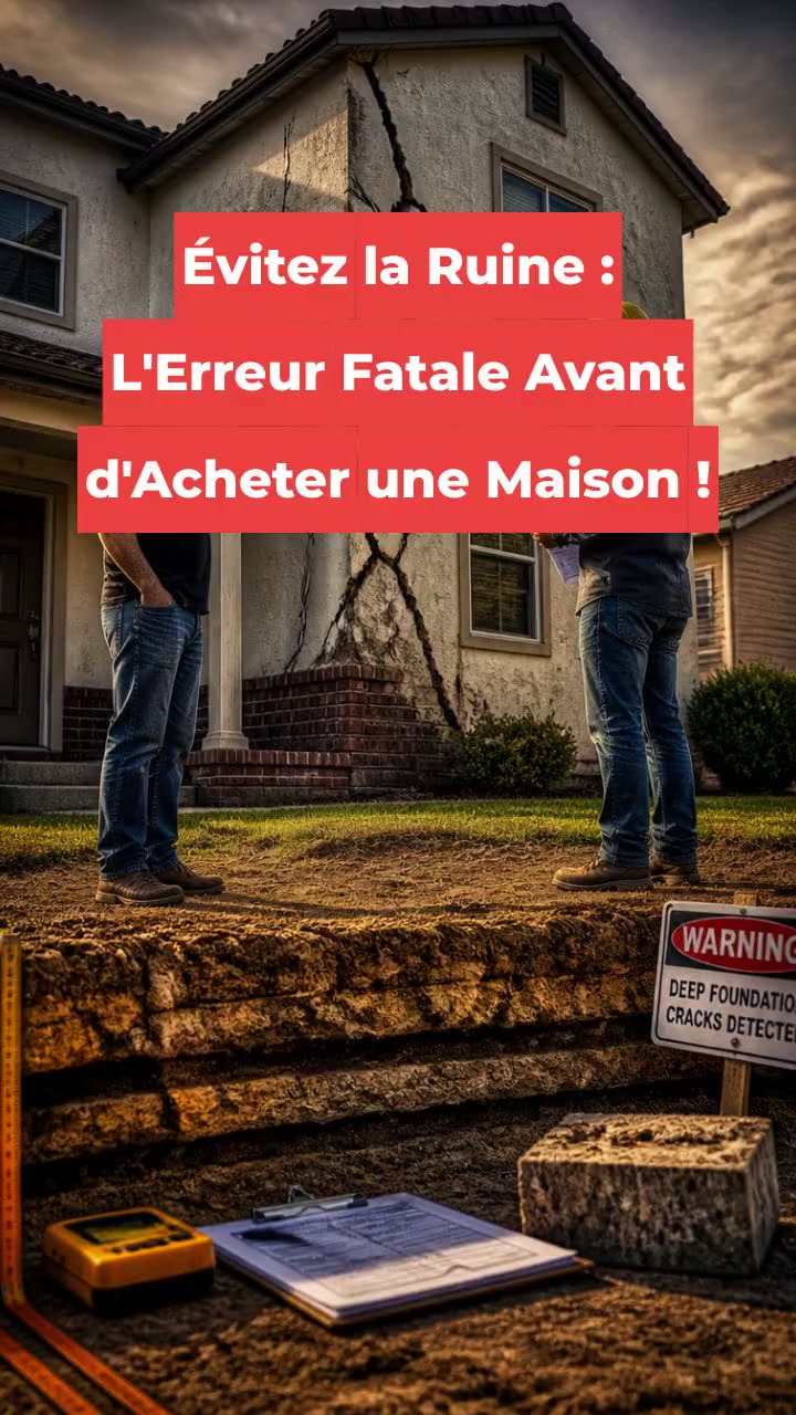 Évitez la Ruine : L'Erreur Fatale Avant d'Acheter une Maison !
