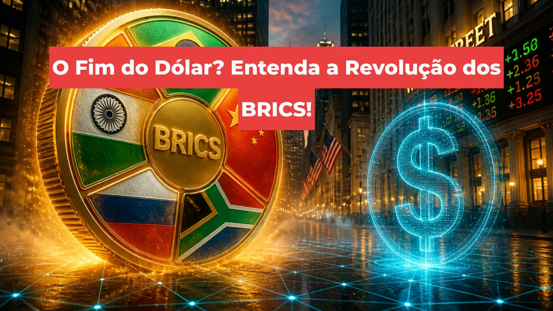 O Fim do Dólar? Entenda a Revolução dos BRICS!