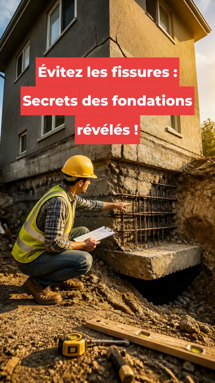 Évitez les fissures : Secrets des fondations révélés !