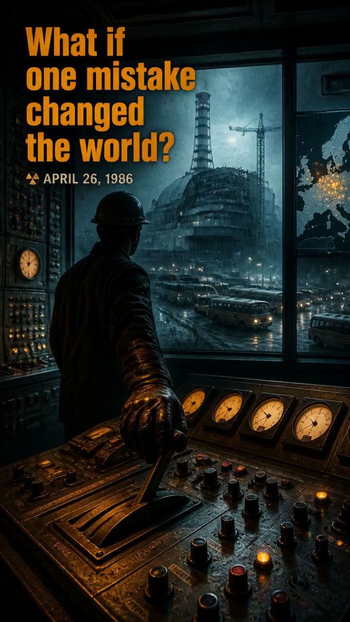 The Chernobyl Disaster: A Single Mistake That Changed Everything