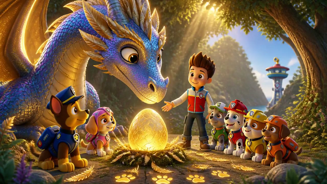 Paw Patrol : L'Aventure Éblouissante contre le Dragon !