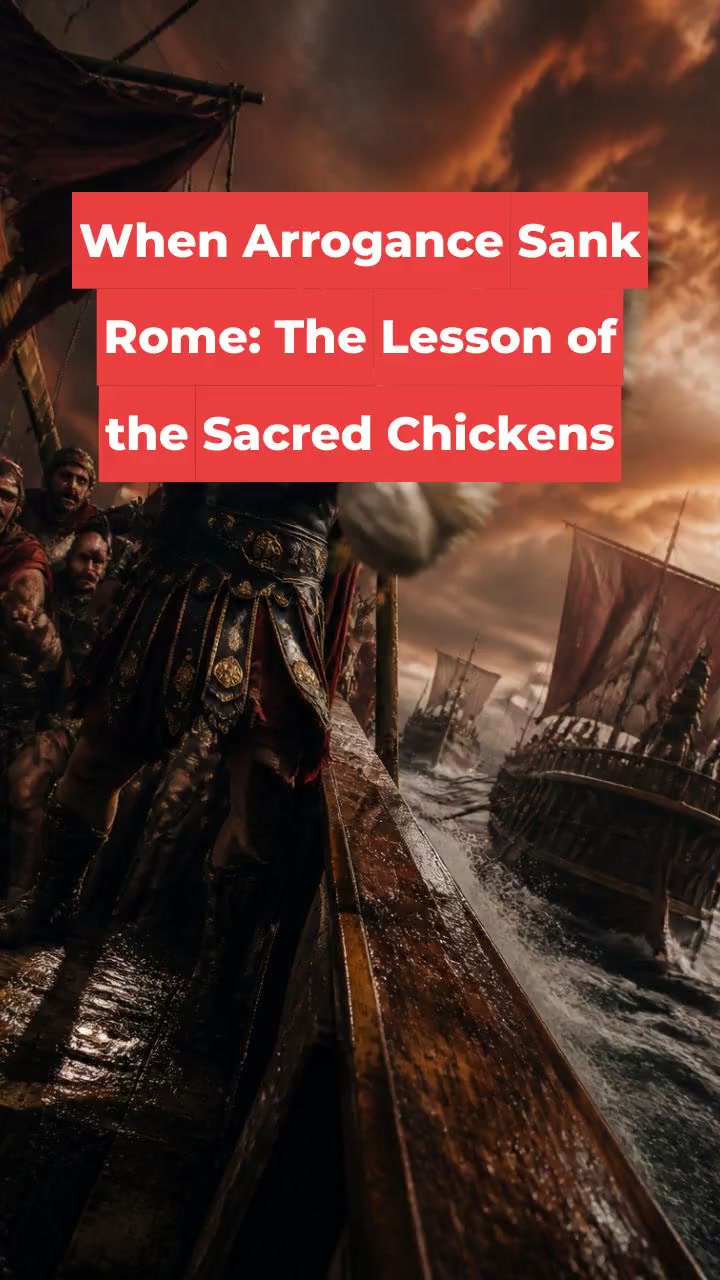 When Arrogance Sank Rome: The Lesson of the Sacred Chickens