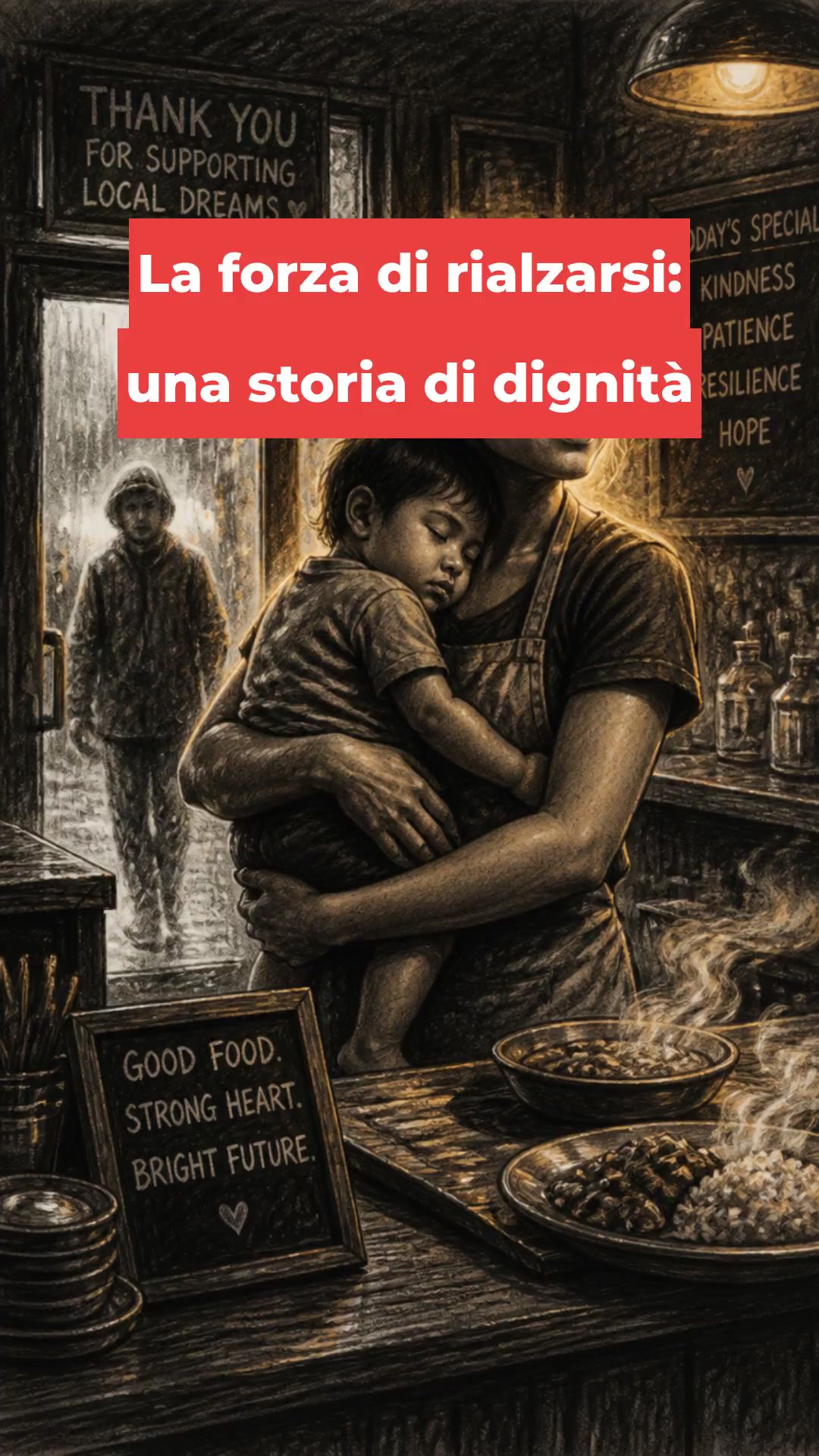 La forza di rialzarsi: una storia di dignità