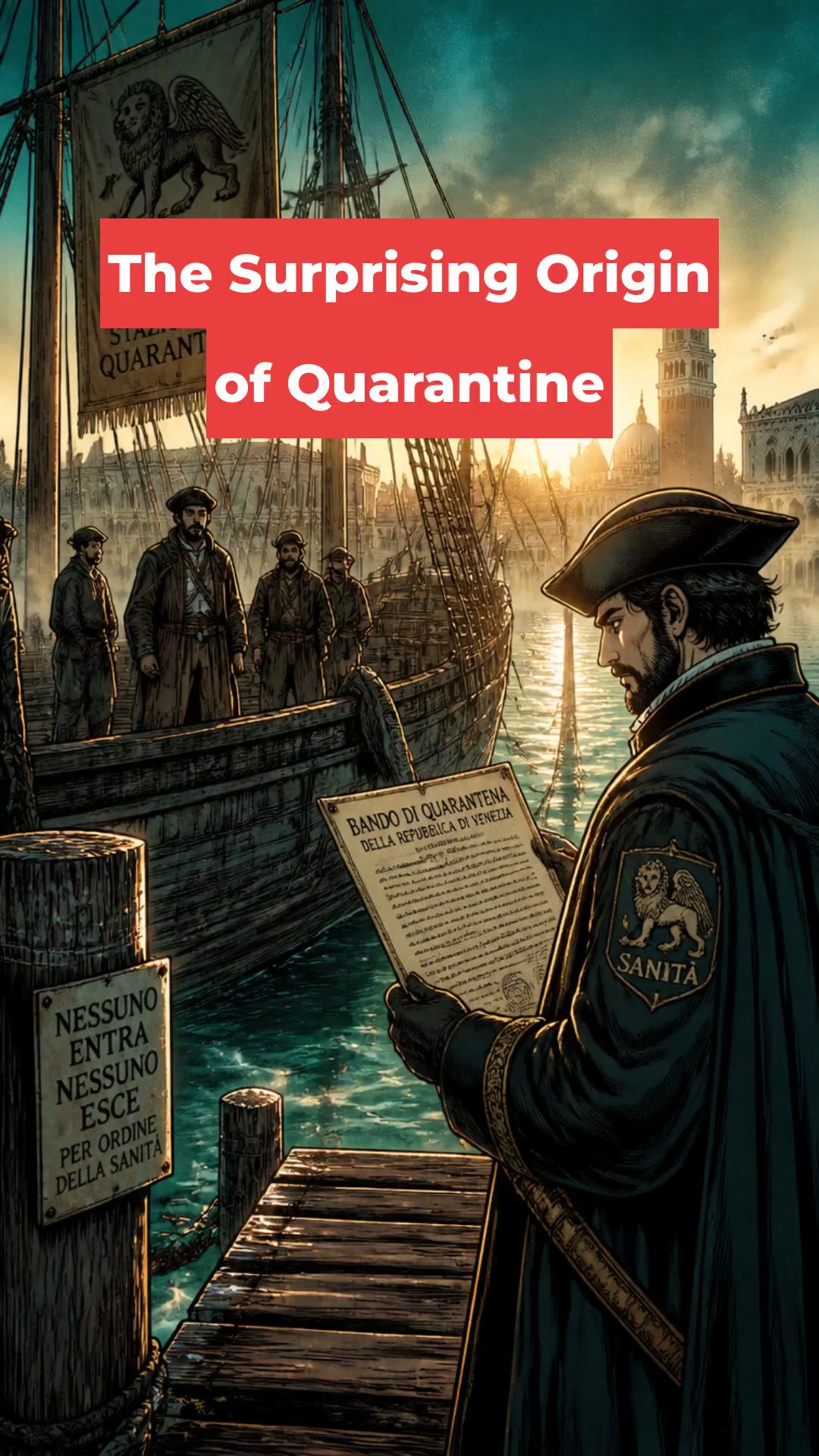 The Surprising Origin of Quarantine
