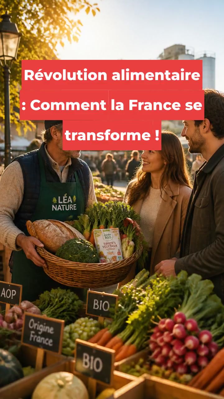 Révolution alimentaire : Comment la France se transforme !