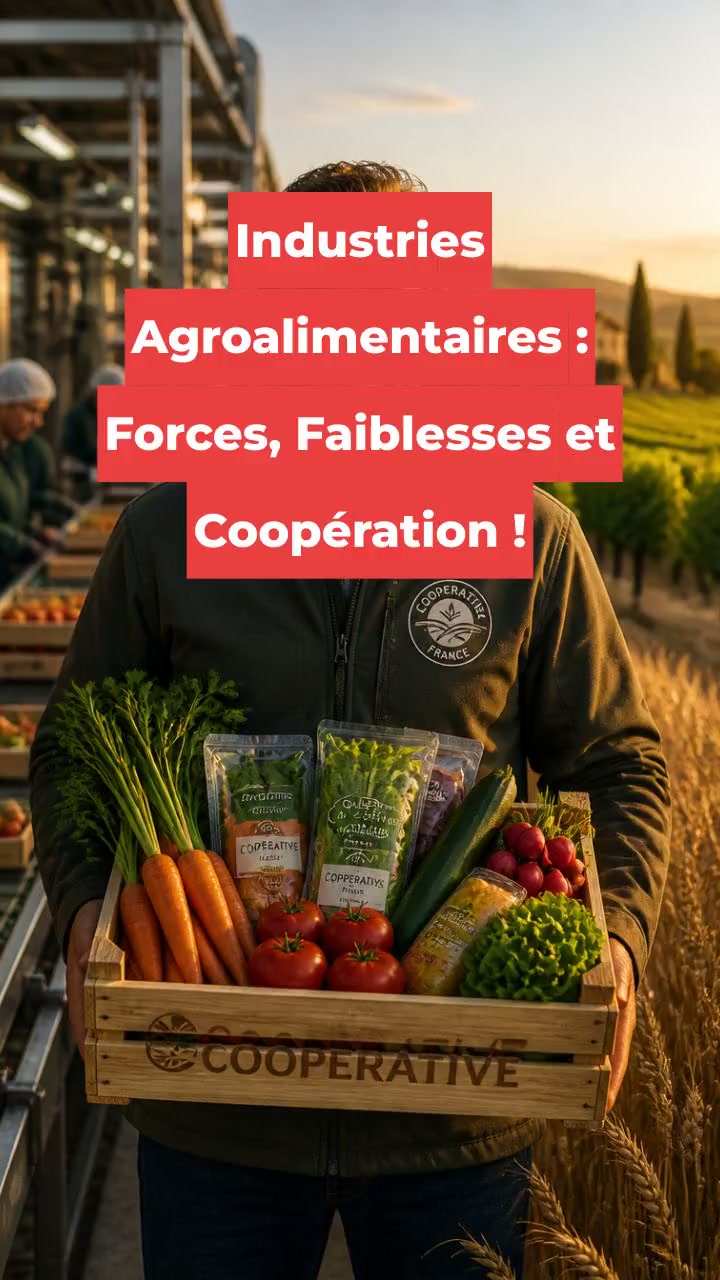 Industries Agroalimentaires : Forces, Faiblesses et Coopération !