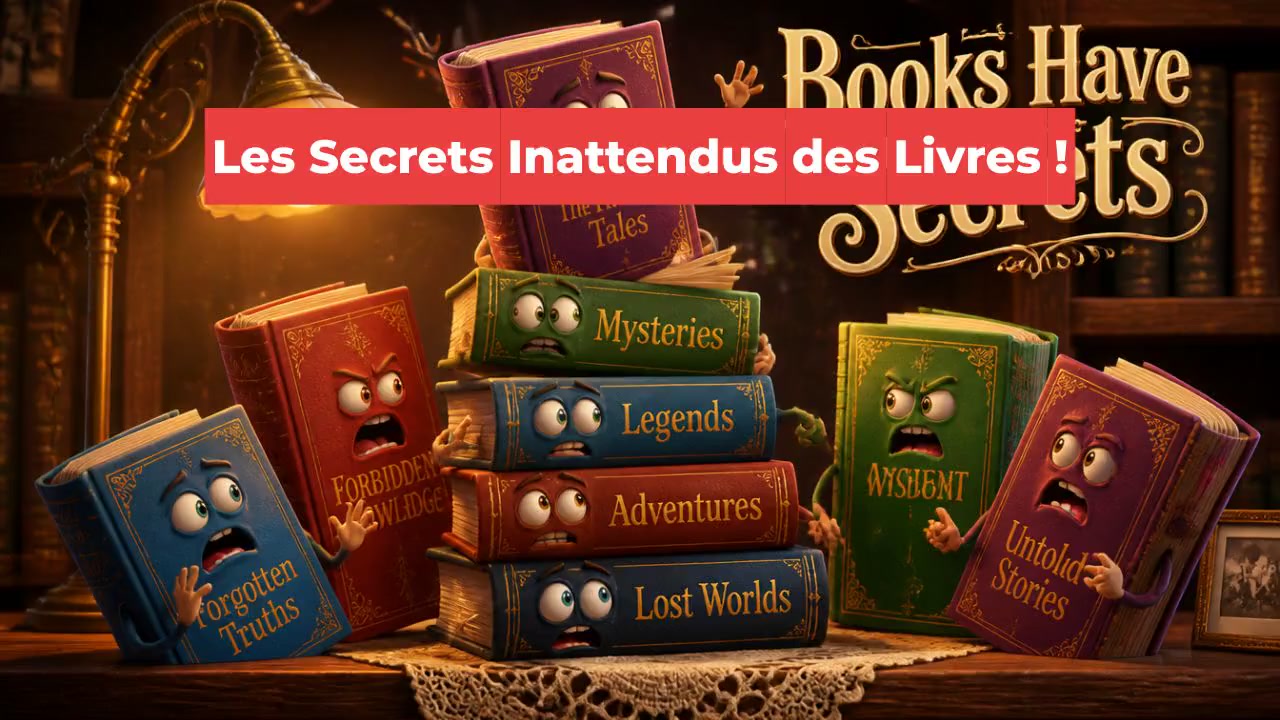 Les Secrets Inattendus des Livres !