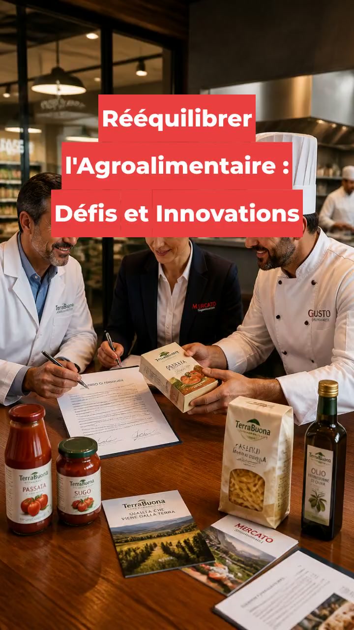 Rééquilibrer l'Agroalimentaire : Défis et Innovations
