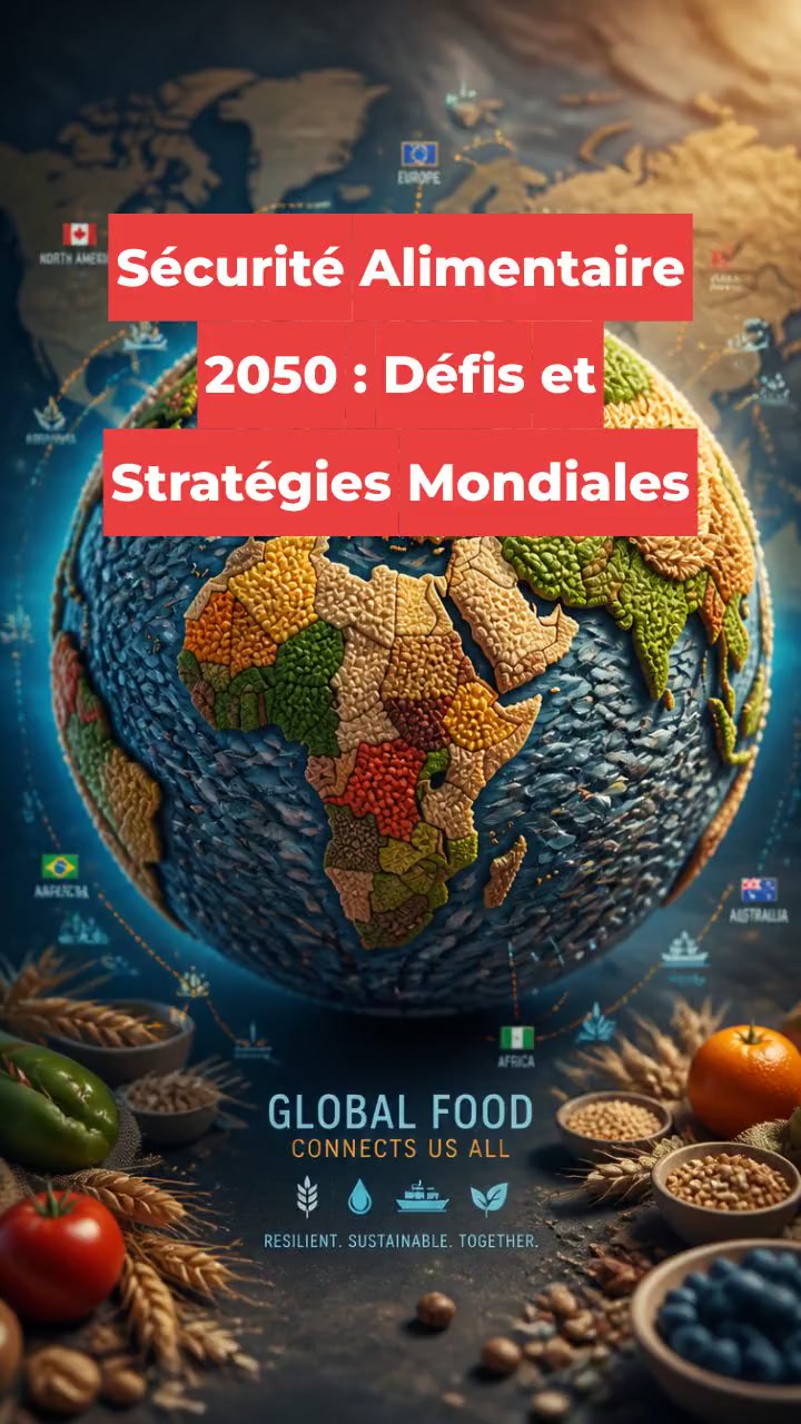 Sécurité Alimentaire 2050 : Défis et Stratégies Mondiales