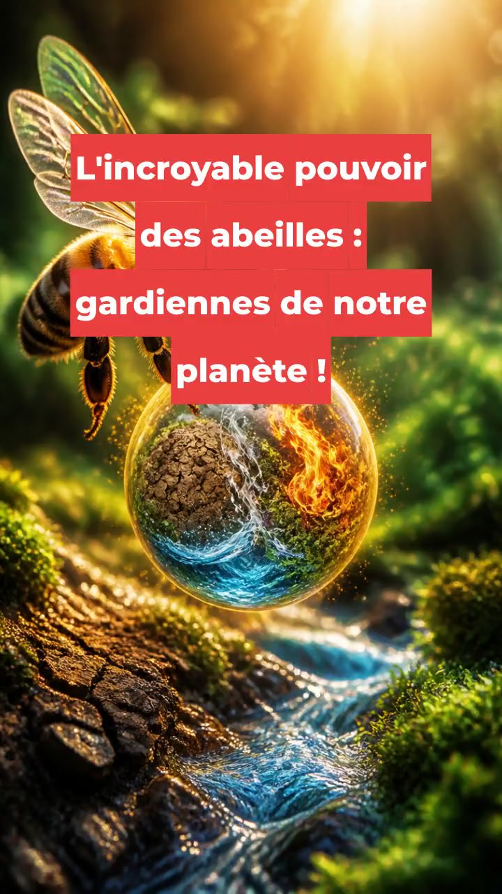 L'incroyable pouvoir des abeilles : gardiennes de notre planète !