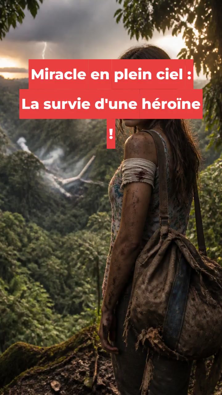 Miracle en plein ciel : La survie d'une héroïne !
