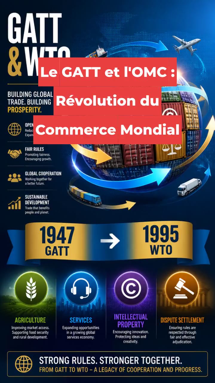 Le GATT et l'OMC : Révolution du Commerce Mondial