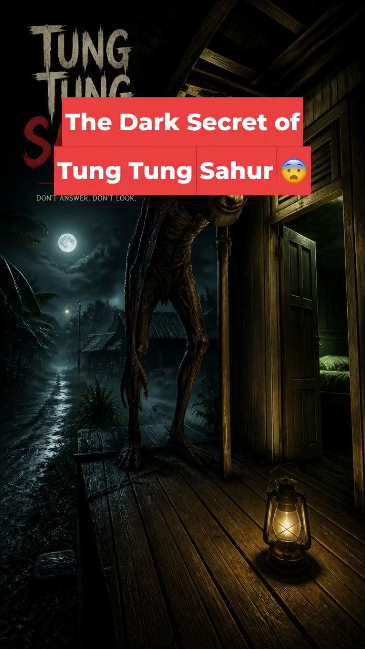 The Terrifying Legend of Tung Tung Sahur