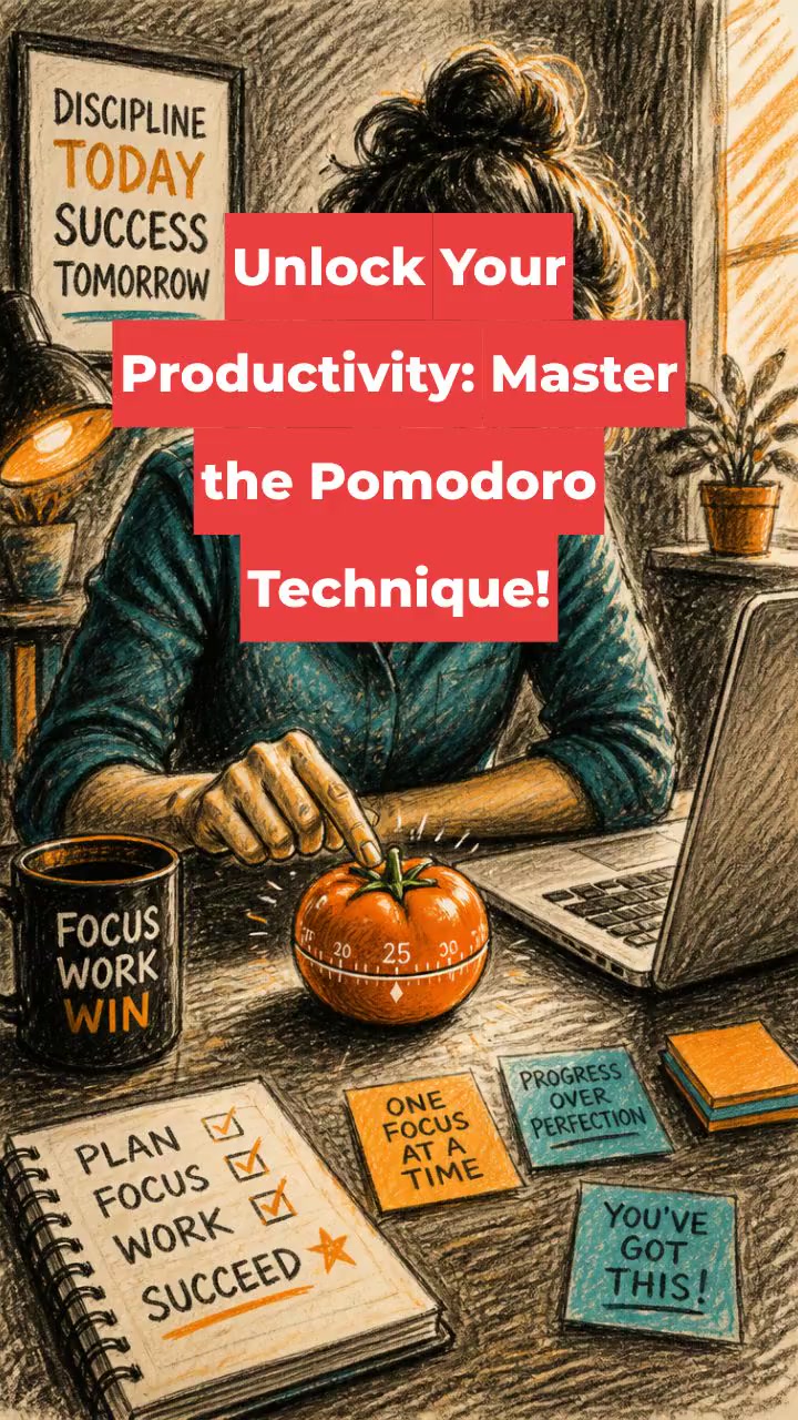 Unlock Your Productivity: Master the Pomodoro Technique!