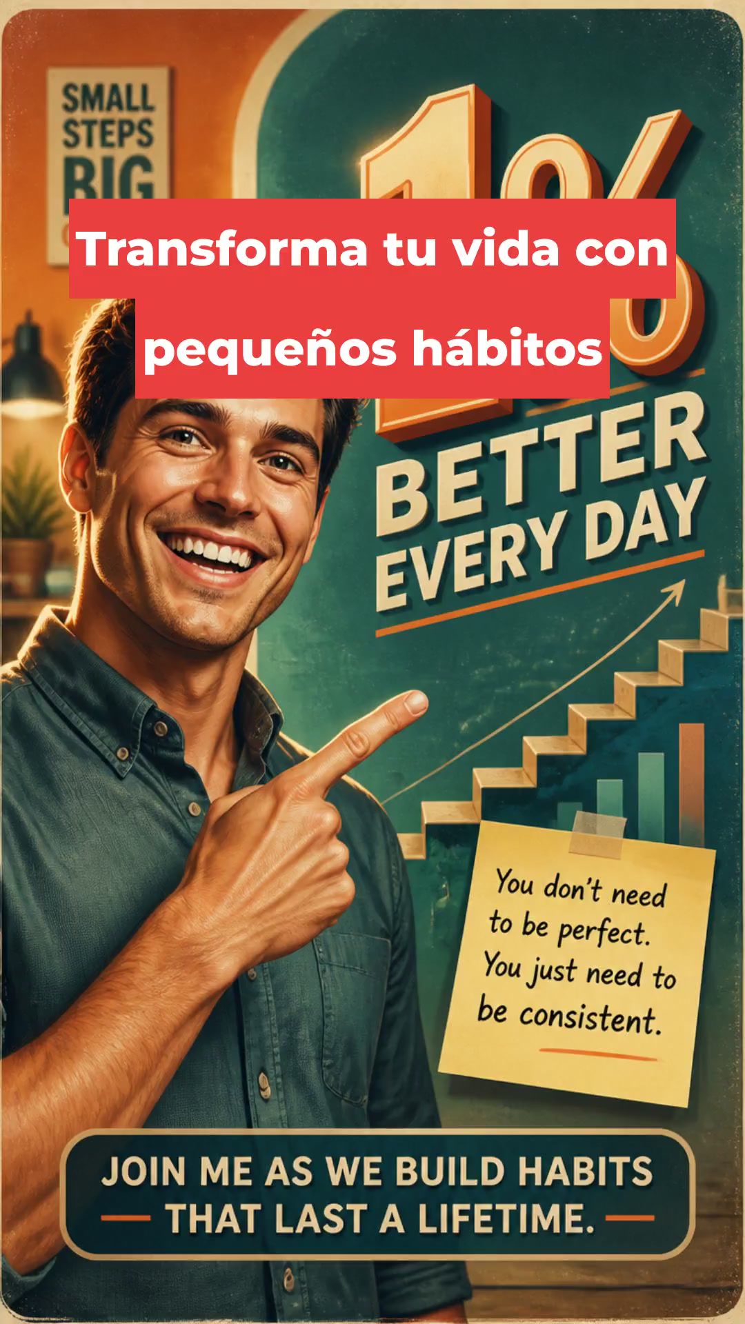 Transforma tu vida con pequeños hábitos