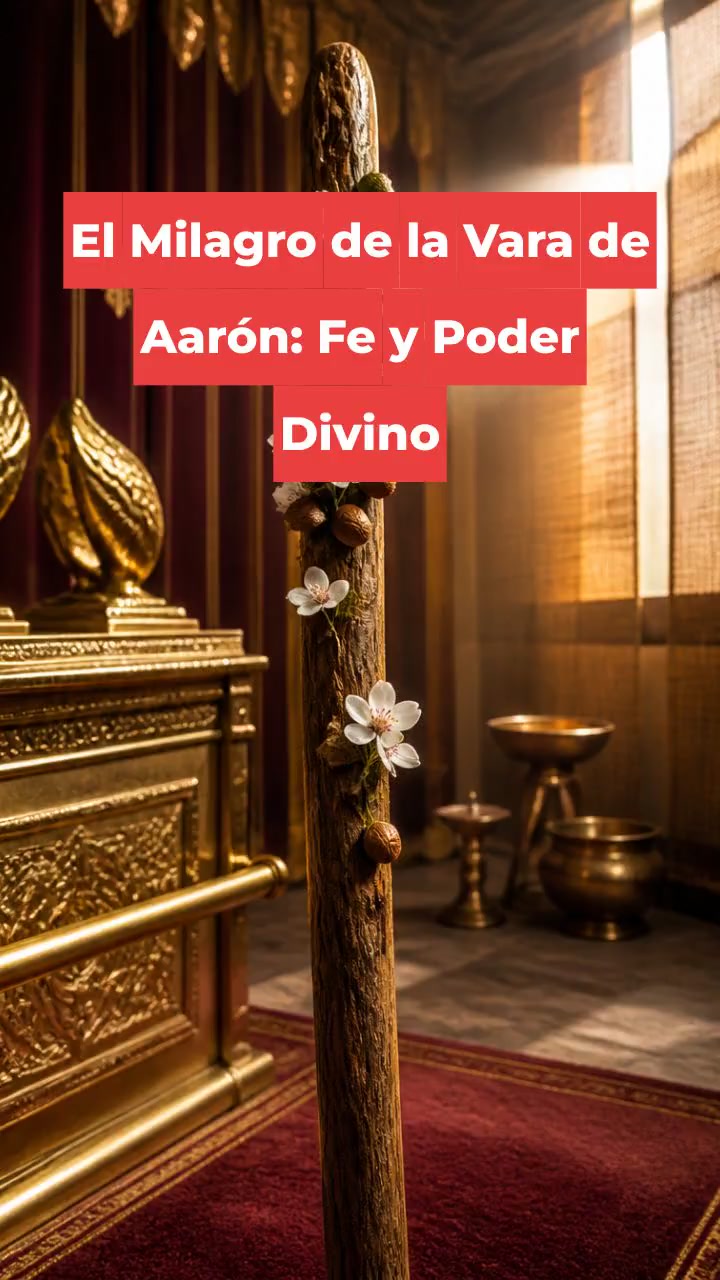 El Milagro de la Vara de Aarón: Fe y Poder Divino