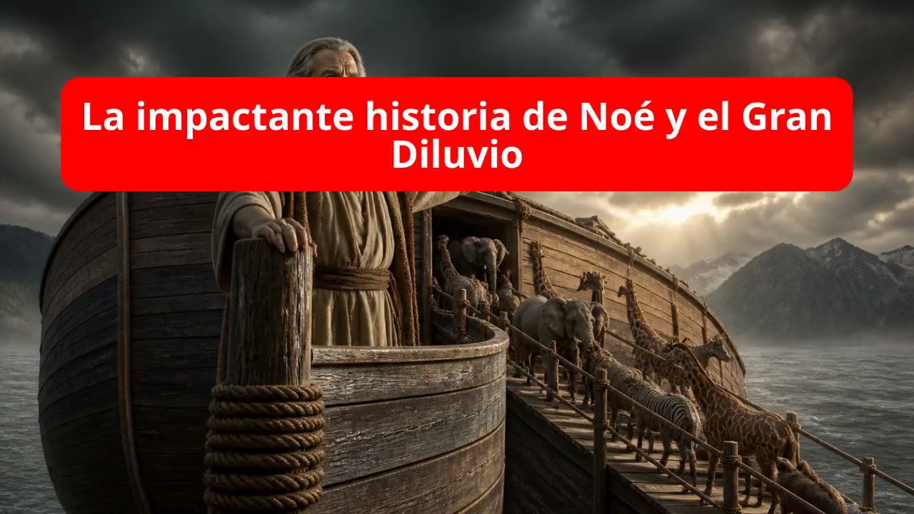 La impactante historia de Noé y el Gran Diluvio