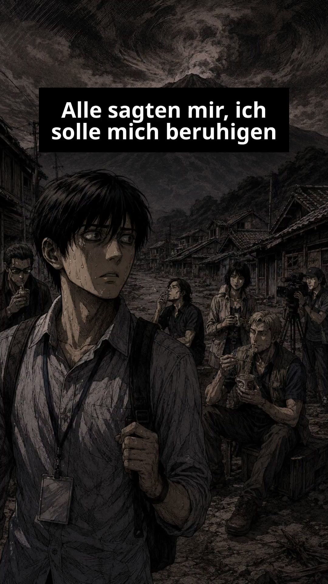 Alle sagten mir, ich solle mich beruhigen