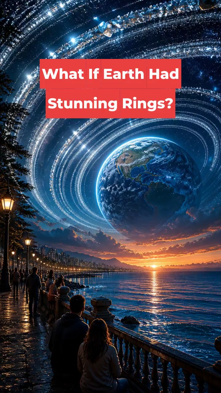 What If Earth Had Stunning Rings?