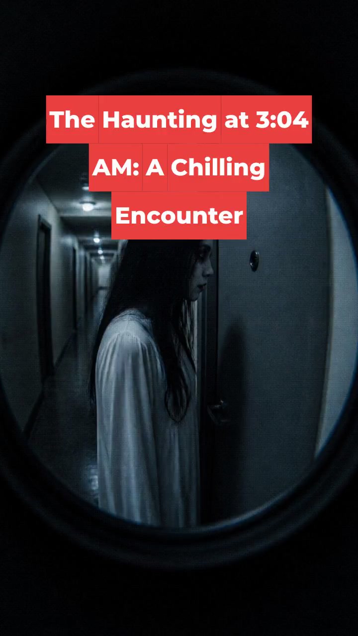 The Haunting at 3:04 AM: A Chilling Encounter