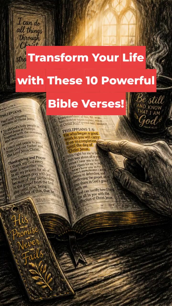 Transform Your Life with These 10 Powerful Bible Verses!