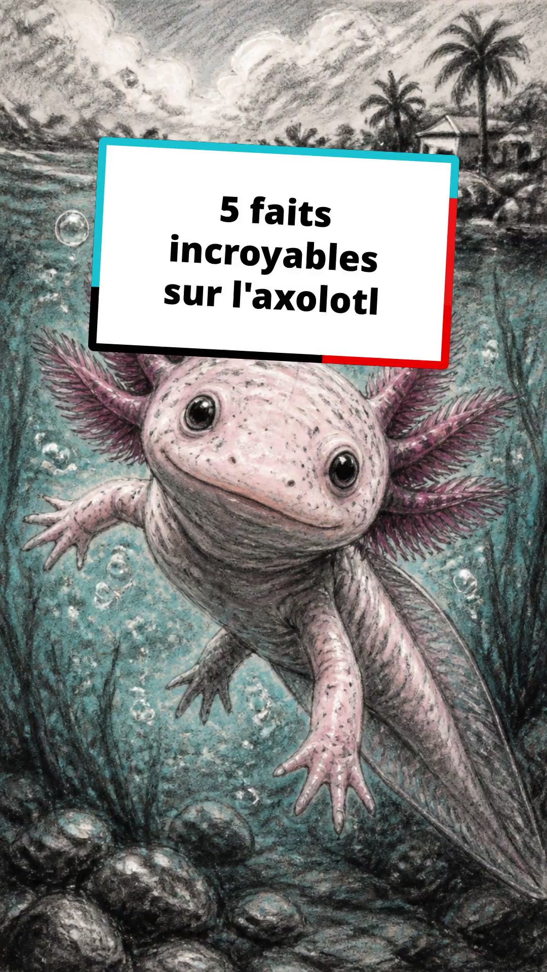L'axolotl : Le maître de la régénération !